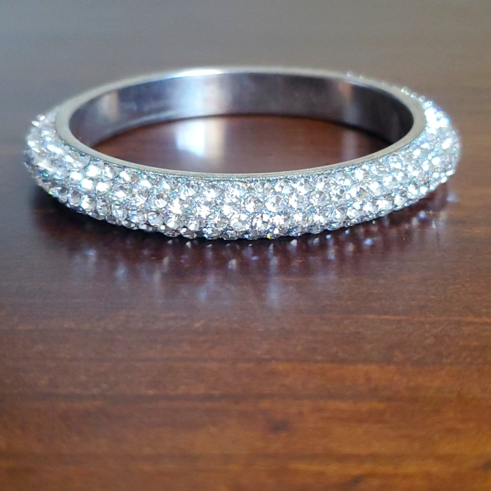 Rhinestone bangle Ethnic kada